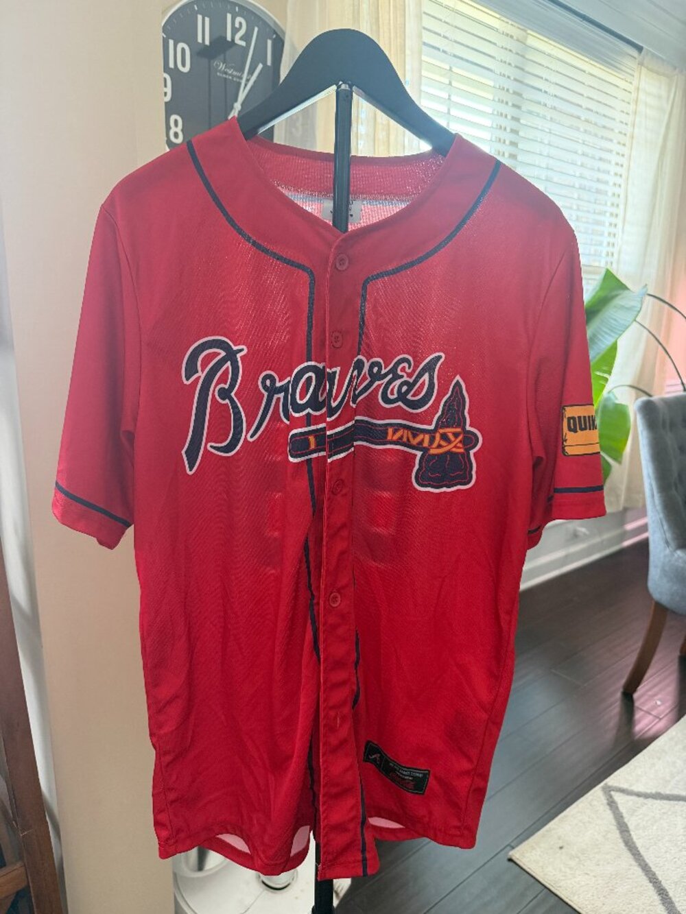 Men’s Large Braves Spencer Strider Jersey